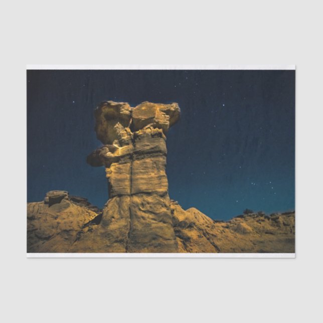 Mystic Mountainscape Ischigualasto Park, Argentina Tissue Paper (Front)