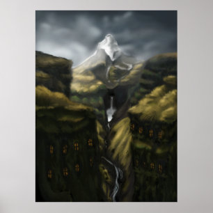 Mystic Múlagljúfur: Icelandic Canyon Wonderland Poster