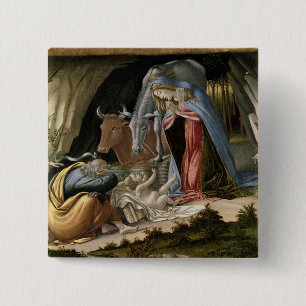 Mystic Nativity, 1500 15 Cm Square Badge