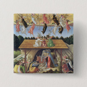 Mystic Nativity, 1500 15 Cm Square Badge