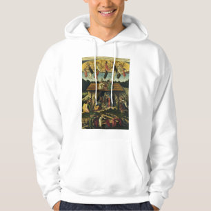 Mystic Nativity by Sandro Botticelli  Hoodie
