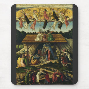 Mystic Nativity by Sandro Botticelli Mouse Pad