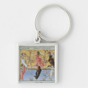 Mystic Nativity Key Ring