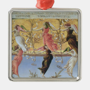 Mystic Nativity Metal Tree Decoration