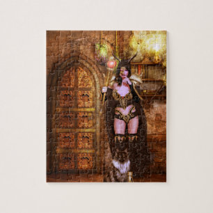 Mystic of the Velvet Shadows Jigsaw Puzzle
