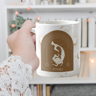 Mystic Pisces Zodiac Stars Horoscope Coffee Mug
