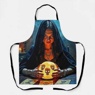 Mystic Psychic Fortune Teller Design Apron