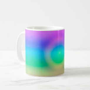 Mystic Rainbow Eye Ombre Coffee Mug