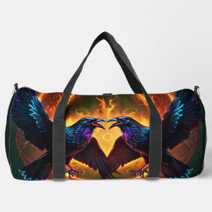 Mystic Raven  Duffle Bag
