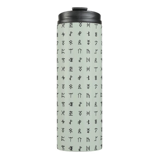 Mystic Runes  Thermal Tumbler (Front)