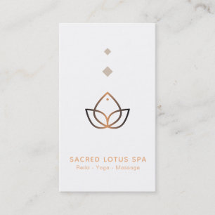 *~* Mystic Sacred Geometry Alchemy Shaman Lotus Business Card
