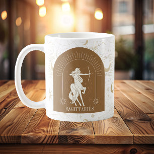 Mystic Sagittarius Zodiac Stars Horoscope Coffee Mug