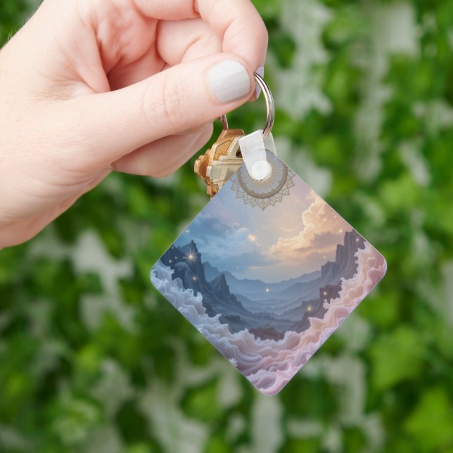 Mystic Scape  Key Ring (Hand)