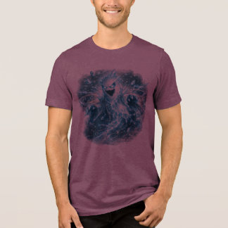 Mystic Shadow Wolf T-Shirt | Dark Fantasy Wolf Art Tri-Blend Shirt