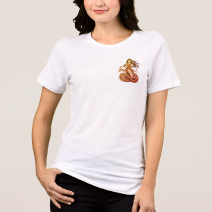 Mystic Shahmaran Serpent Queen – Ancient Mythology Tri-Blend Shirt