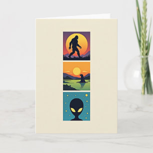 Mystic Silhouette Birthday Card