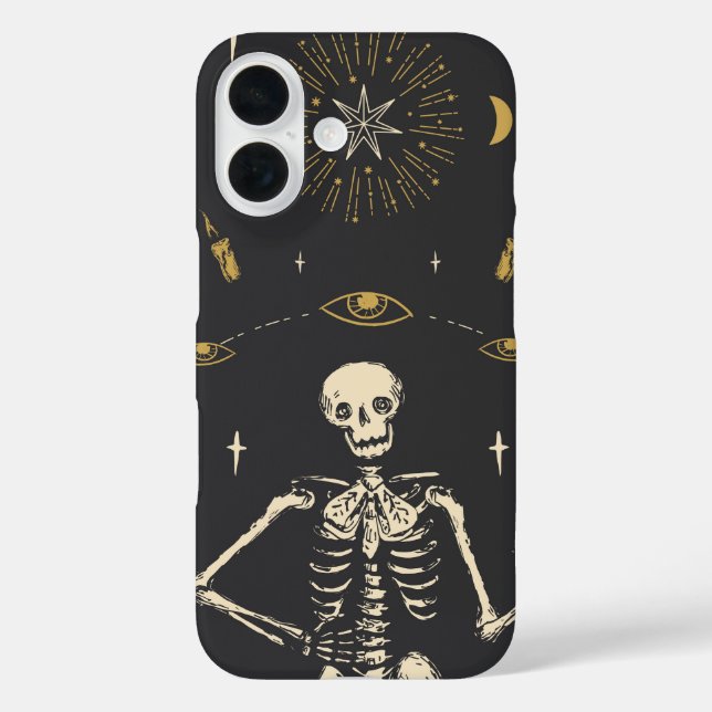 Mystic Skeleton Case-Mate iPhone Case (Back)