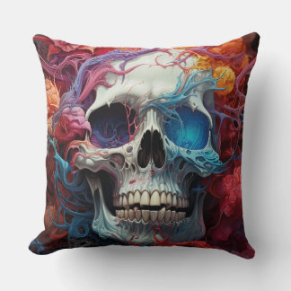 Mystic Skull Cushion