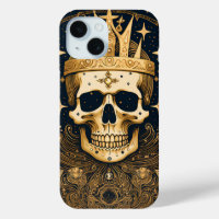 Mystic Skull King Crown on Skeleton Dark Academia