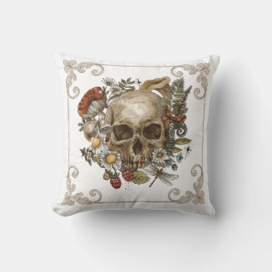 Mystic Skull Vintage Cushion