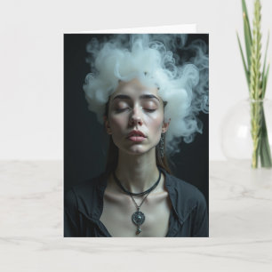 Mystic Smoke Portrait Card