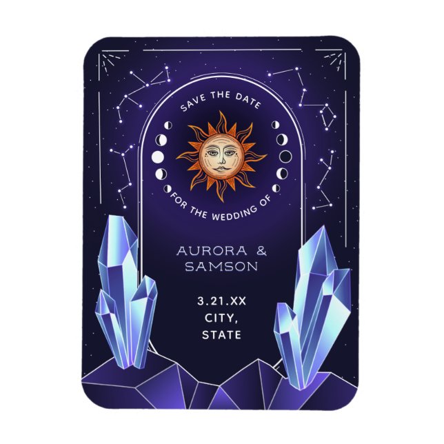 Mystic Sun Event Magnet (Vertical)