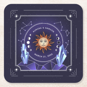 Mystic Sun Personalised Coaster