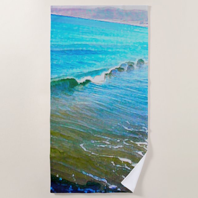 Mystic Sunset  Beach Towel (Front)