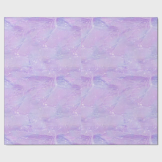 Mystic Swirls, lavender watercolor Wrapping paper
