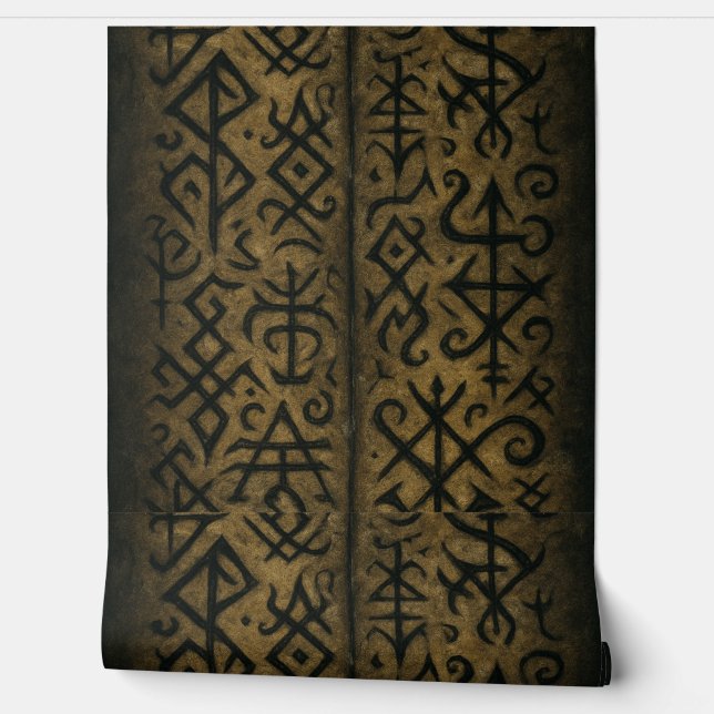 Mystic Symbols & Dark Occult Art wallpaper (Unrolling)