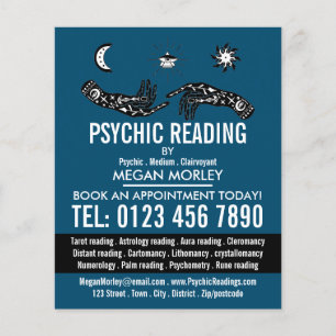 Mystic Symbols, Psychic Reading Advertising Flyer