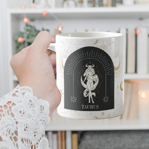 Mystic Taurus Zodiac Stars Horoscope Coffee Mug