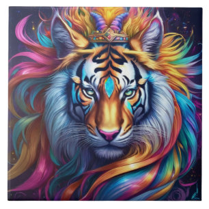 Mystic Tiger Ceramic Tile