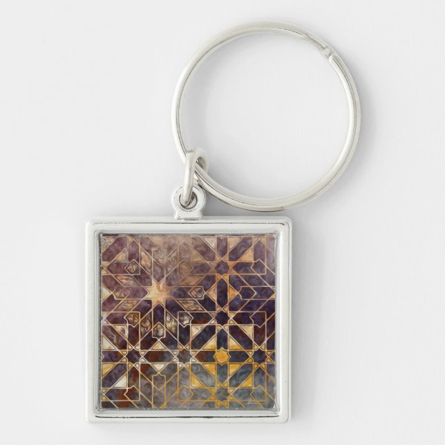 Mystic Tiles I Key Ring (Front)