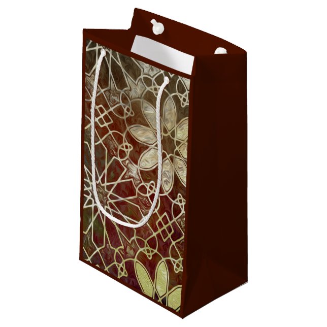 Mystic Tiles II Small Gift Bag (Front Angled)