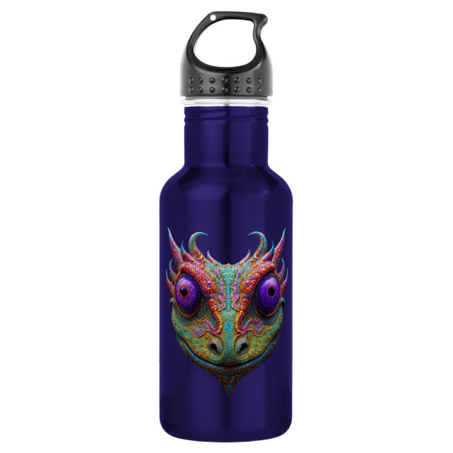 Mystic Toad/Gecko/Frog 532 Ml Water Bottle (Front)