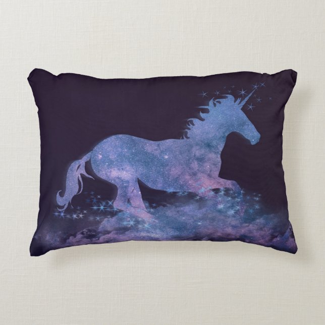 Mystic Unicorn Decorative Cushion (Front)