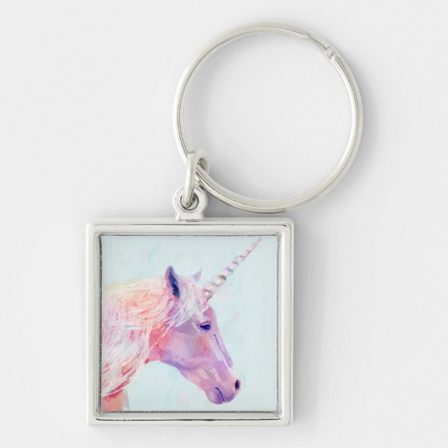 Mystic Unicorn Key Ring (Front)
