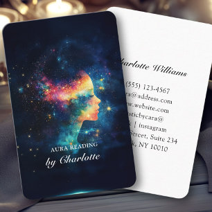 Mystic Universe Woman Business Card