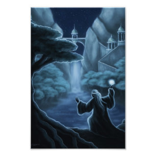 mystic waters fantasy photo print