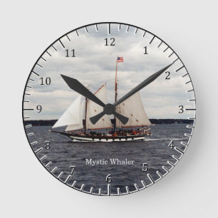 Mystic Whaler clock