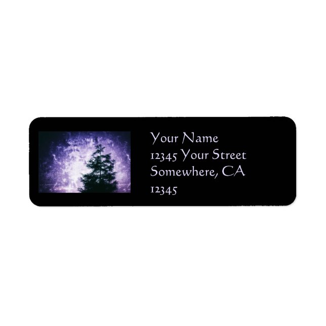 Mystic Wisdom Return Address Label (Front)