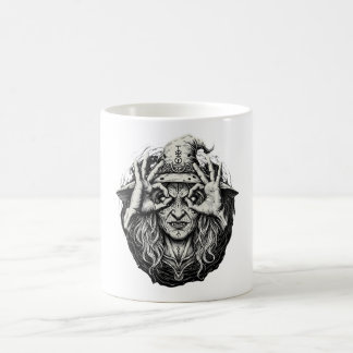 Mystic Witch Gaze Occult Aesthetic Magic Coffee Mug