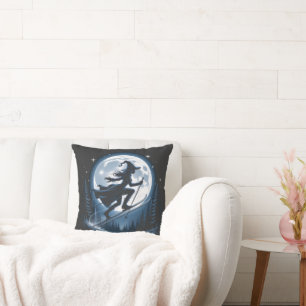Mystic Witch Skiing at Moonrise Cushion
