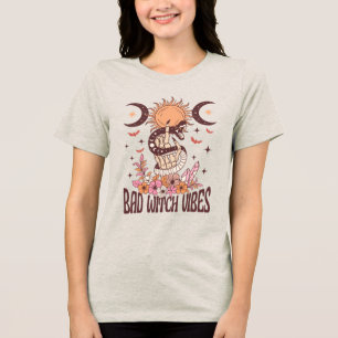 Mystic Witch Vibes Witch Snake Tri-Blend Shirt
