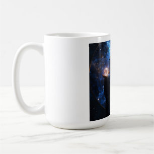 Mystic Wizard Mug - Cosmic Mage Coffee Mug - Fanta