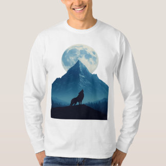Mystic Wolf Under the Moon – Unisex T-Shirt