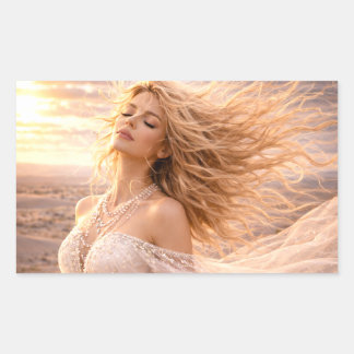 Mystic Woman Mail Stickers - Galactically Beautifu