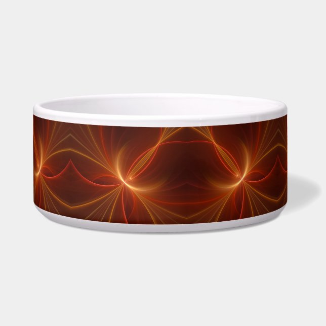 Mystical Abstract Fractal Art Modern Warm Colours (Front)