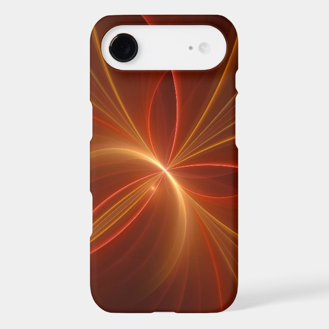 Mystical Abstract Fractal Art Modern Warm Colours Case-Mate iPhone Case (Back)
